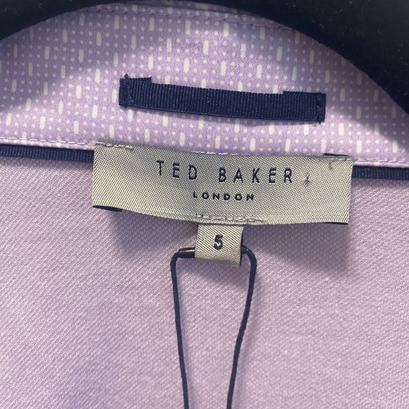 Ted Baker woven collar Polo - Picture 5 of 12